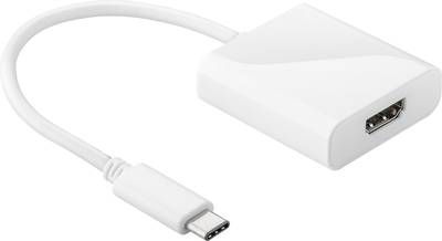 Adapter USB Goobay 66259 USB-C - HDMI Biały (66259)