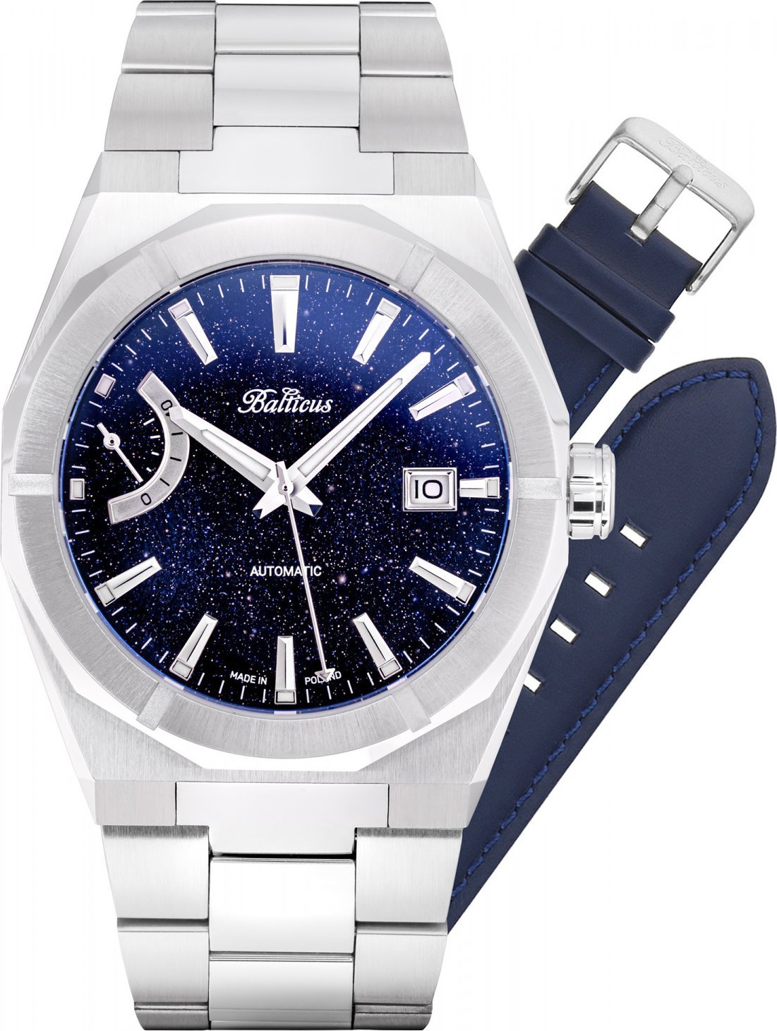 Zegarek Balticus Zegarek męski Balticus BALSDSPRA srebrny