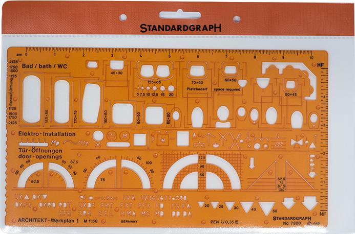 Standardgraph Szablon 7300 Standardgraph prac architekta