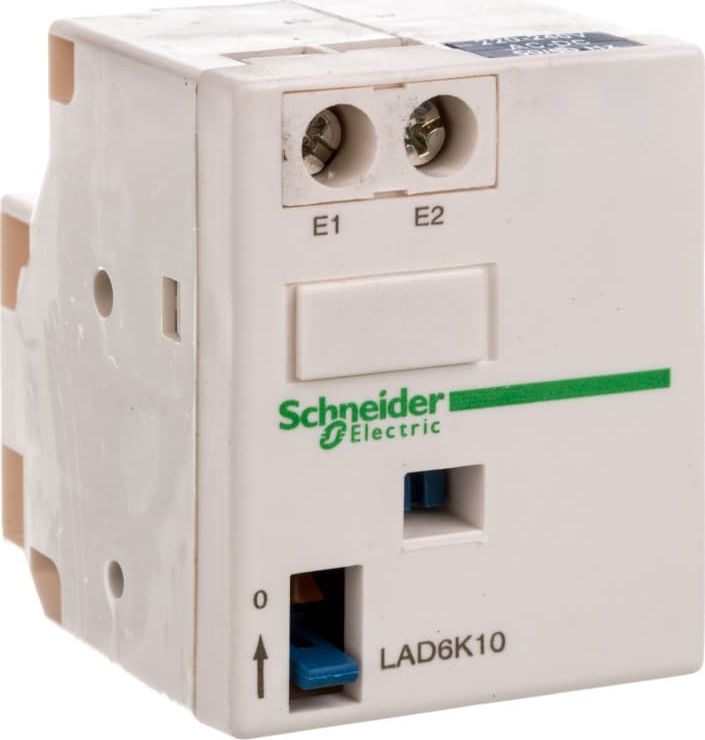 Schneider Electric Blok styków pomocniczych zatrzaskowych 220-240 V AC/DC LAD6K10M
