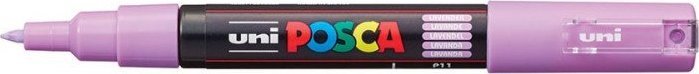 Uni MARKER PLAKATOWY UNI POSCA PC-1M PASTELOWY LAWENDOWY