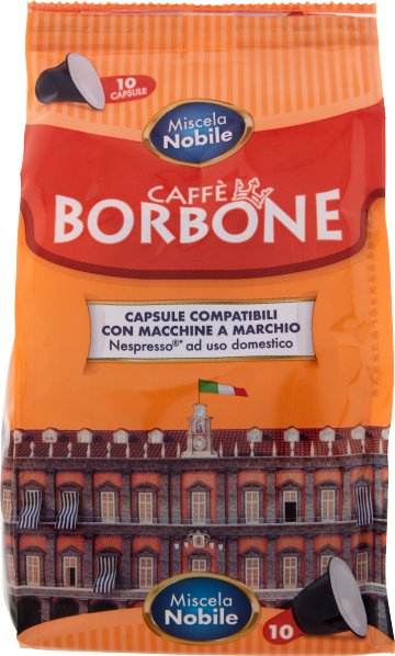 Kawa kapsułki do Nespresso Miscela Nobile 10szt - Caffe Borbone