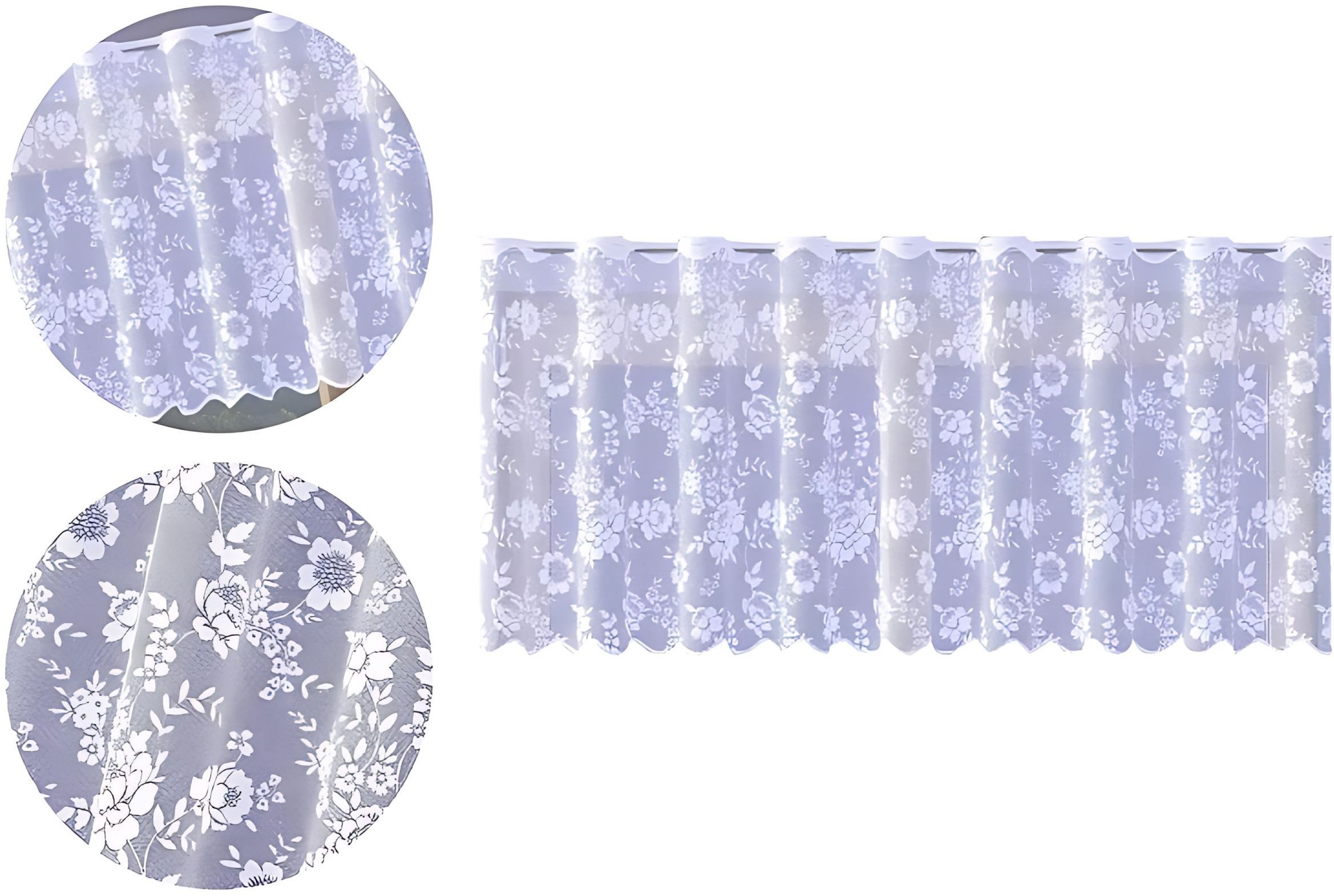 Firanka Reva wysokość 60 cm DomoweTekstylia | WN1R24 060