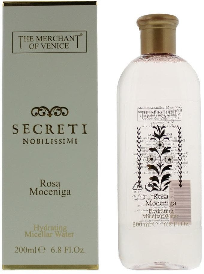 The Merchant Of Venice, Rosa Moceniga, Essence of Rosa Moceniga, Hydrates and refreshes the skin, Micellar Water, All skin types, including sensitive