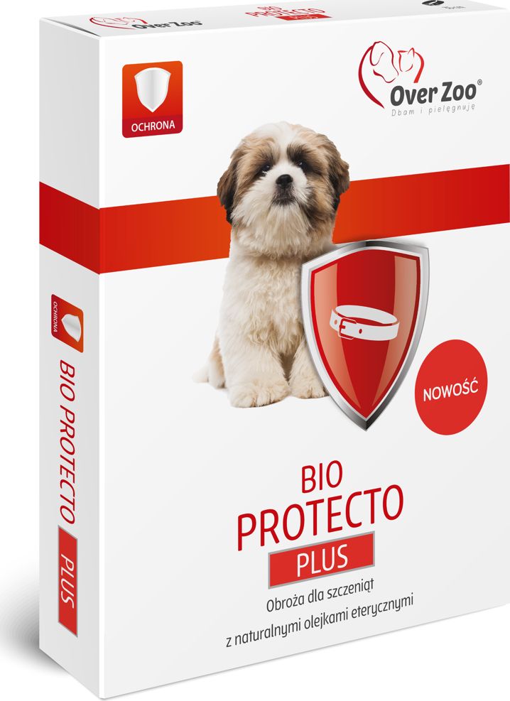 Over Zoo OVER ZOO Obroża BIO PROTECTO Plus dla szczeniąt 35cm