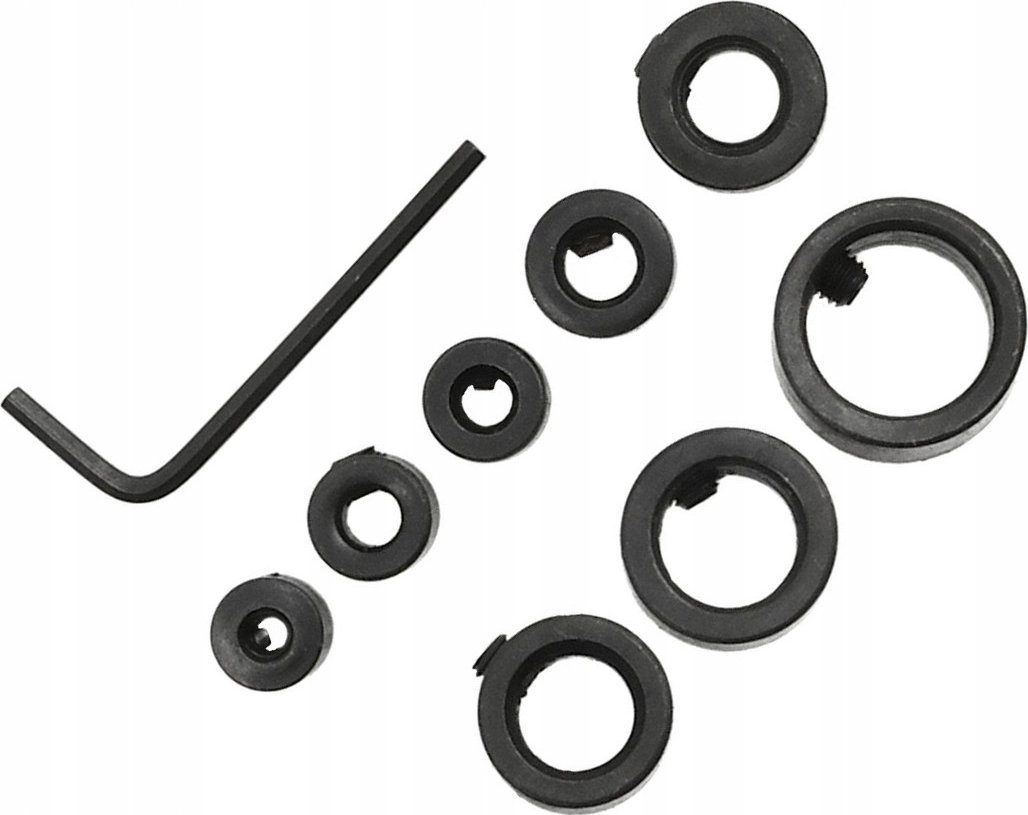 Wiertło Geko Ograniczniki głębokości wiercenia 3-16mm