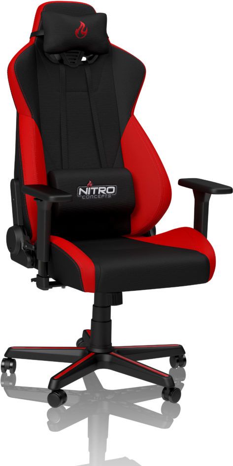 Fotel Nitro Concepts S300 czarno-czerwony (NC-S300-BR)