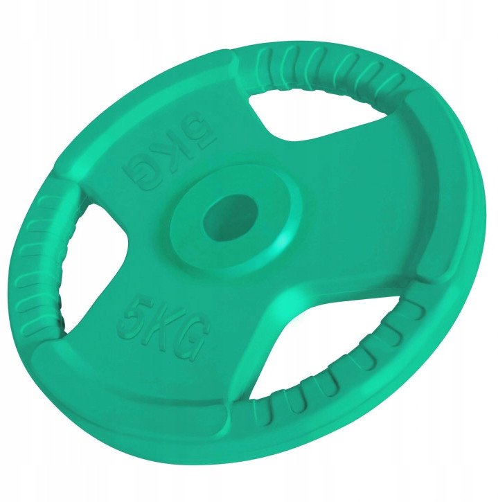 5KG OBCIĄŻENIE GUMOWANE KIEROWNICA ŻELIWO