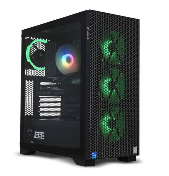 Komputer HIRO Gamer AMD Ryzen 7 8700F, RX 9600XT 16GB, 32GB RAM, 1TB SSD, WIFI, W11H