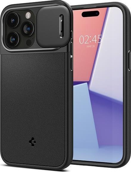 Spigen Spigen Optik Armor iPhone 15 Pro Max 6,7" MAG Magsafe czarny/black ACS06599