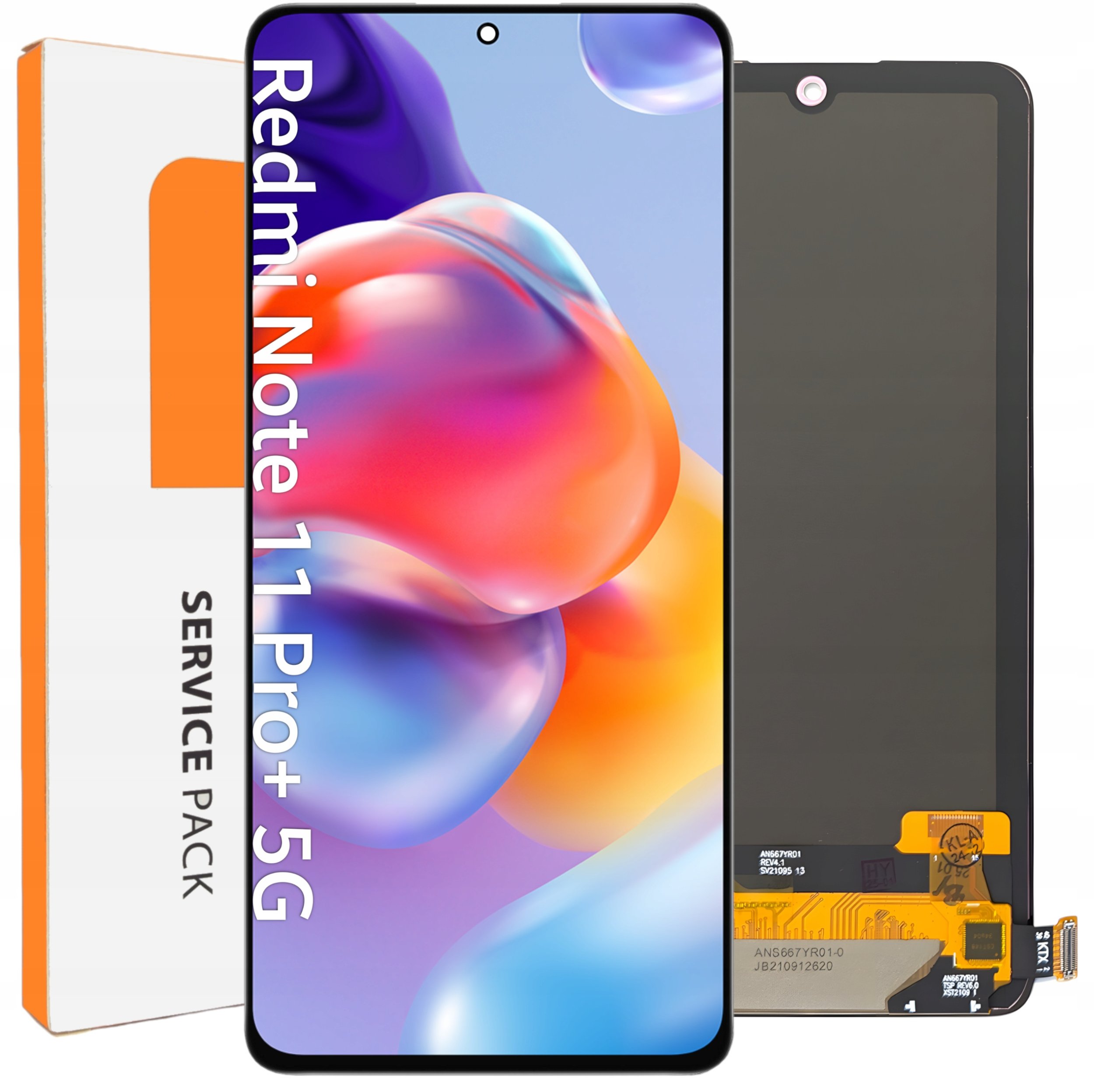 ORYGINALNY SERVICE PACK WYŚWIETLACZ LCD DO XIAOMI REDMI NOTE 11 PRO PLUS 5G