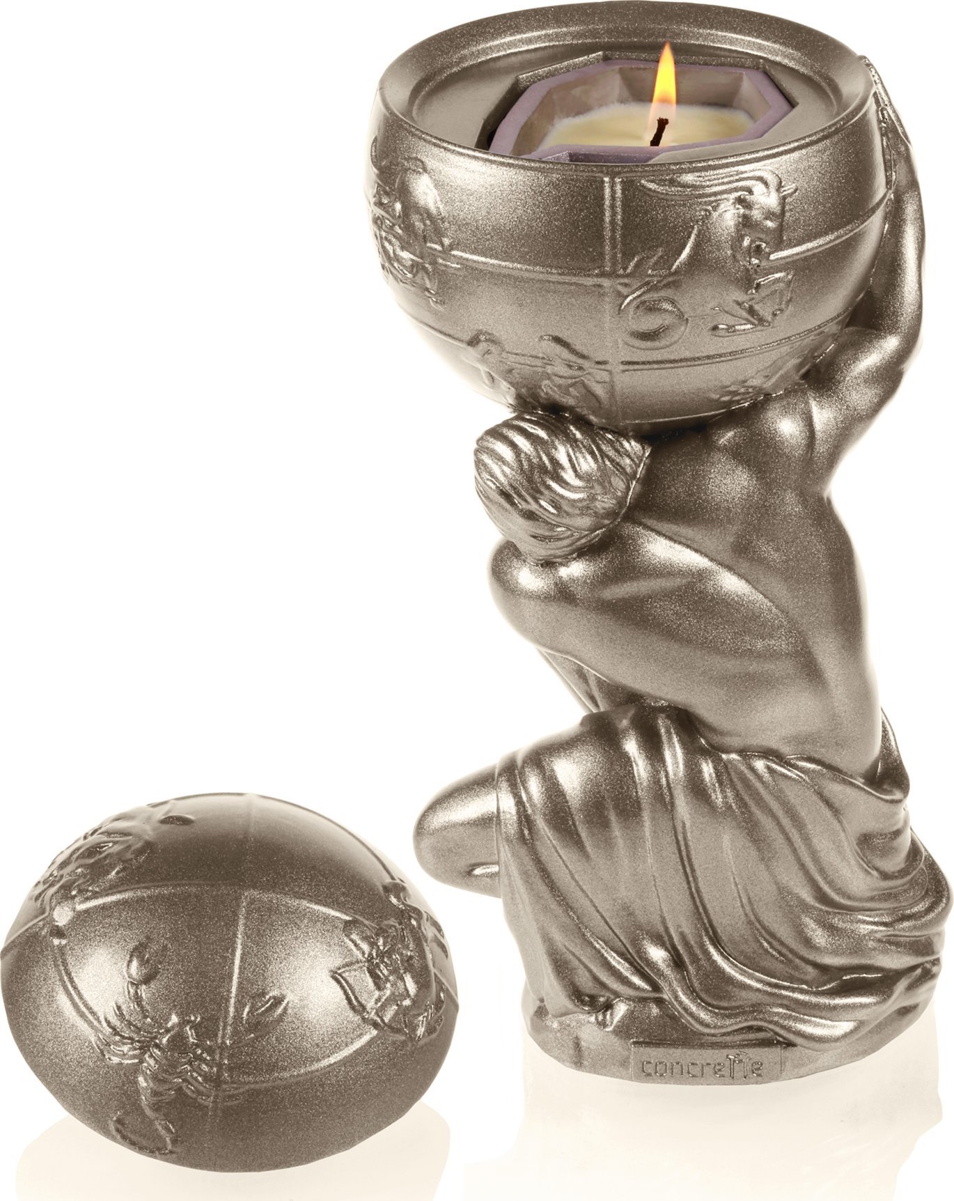 Candellana Świecznik ozdobny dekoracyjny pod świece Atlas 3D