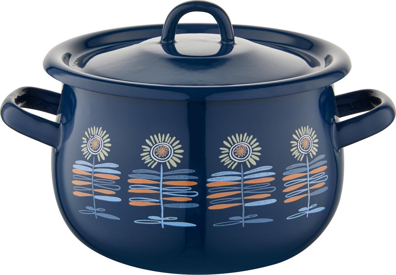 Emalia Pleszew Garnek emaliowany na indukcję Emalia Polska Pleszew Polino 20 cm 3,5 l