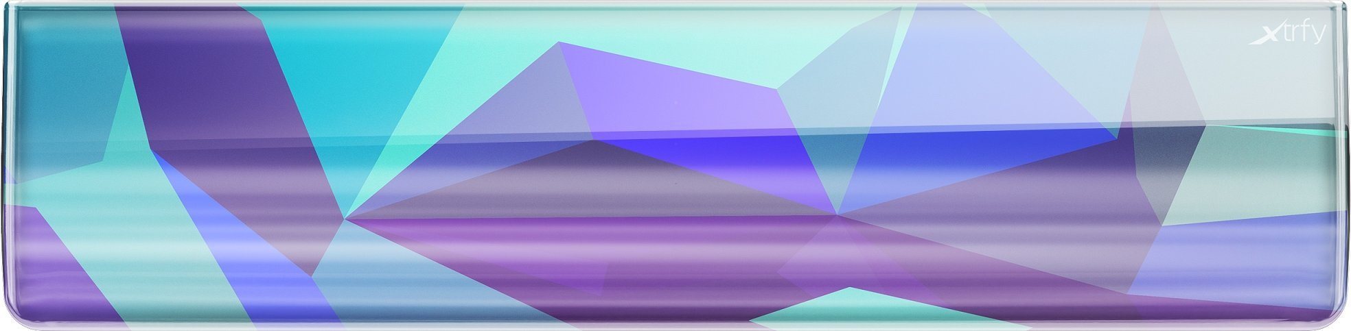 Cherry CHERRY Xtrfy ZUB WR5 Compact Resin Wrist Rest Litus Blue