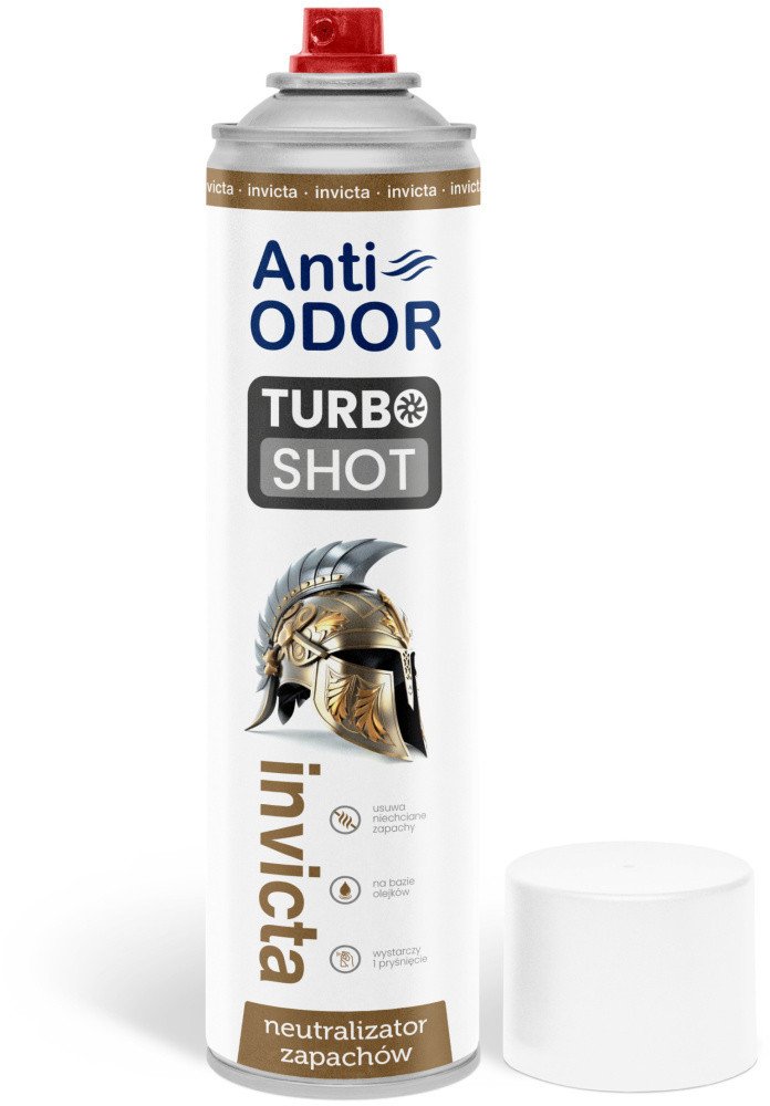 Anti-ODOR Turbo Shot odświeżacz powietrza Invicta 600 ml