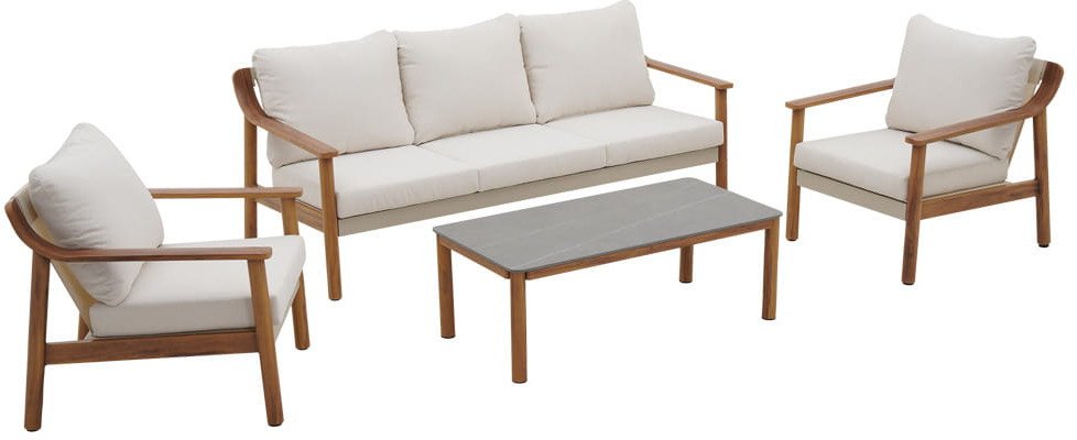 ZESTAW MEBLI OGRODOWYCH MONO Z ALUMINIUM