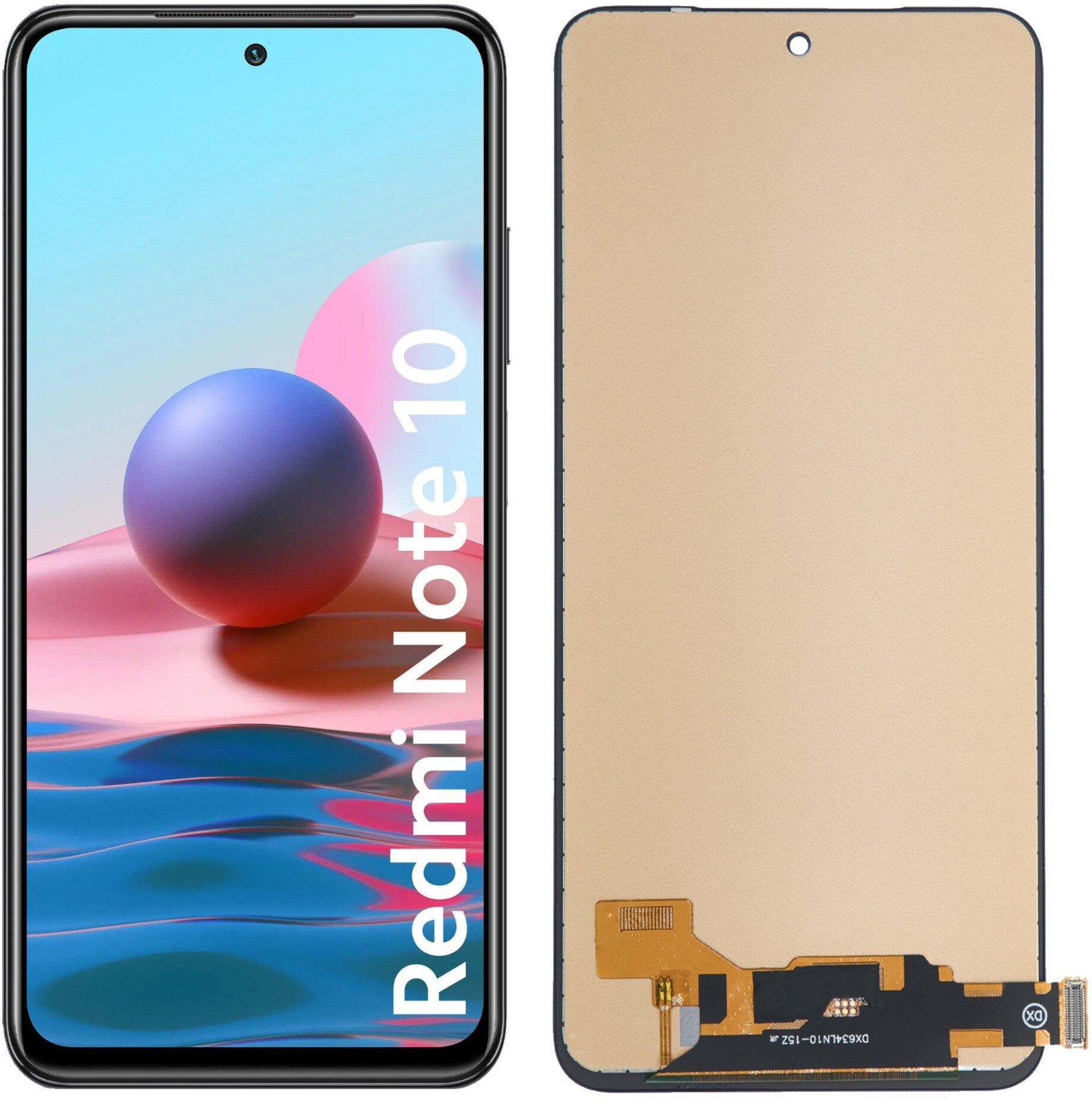 Wyświetlacz do Xiaomi Redmi Note 10 / 10S LCD M2101K7BNY Ekran Incell