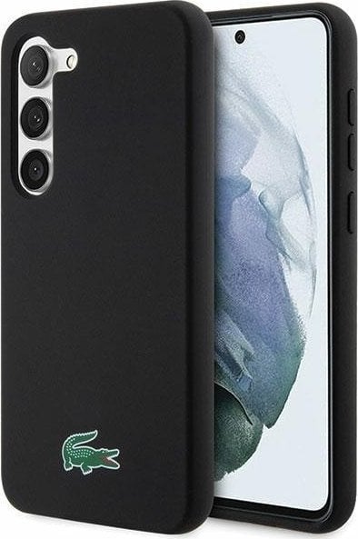 DefaultBrand Etui Lacoste do Samsung S23+ S916 czarny/black hardcase Silicone