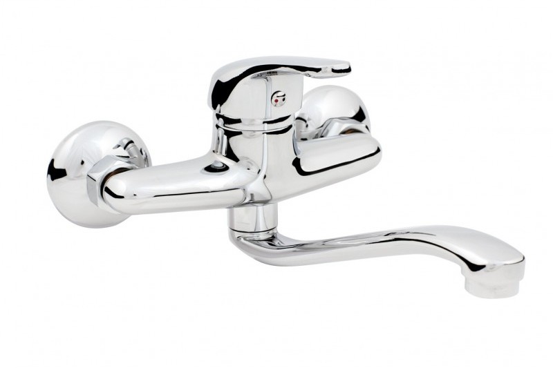 Bateria kuchenna Hydroland Joker ścienna chrom (B294)