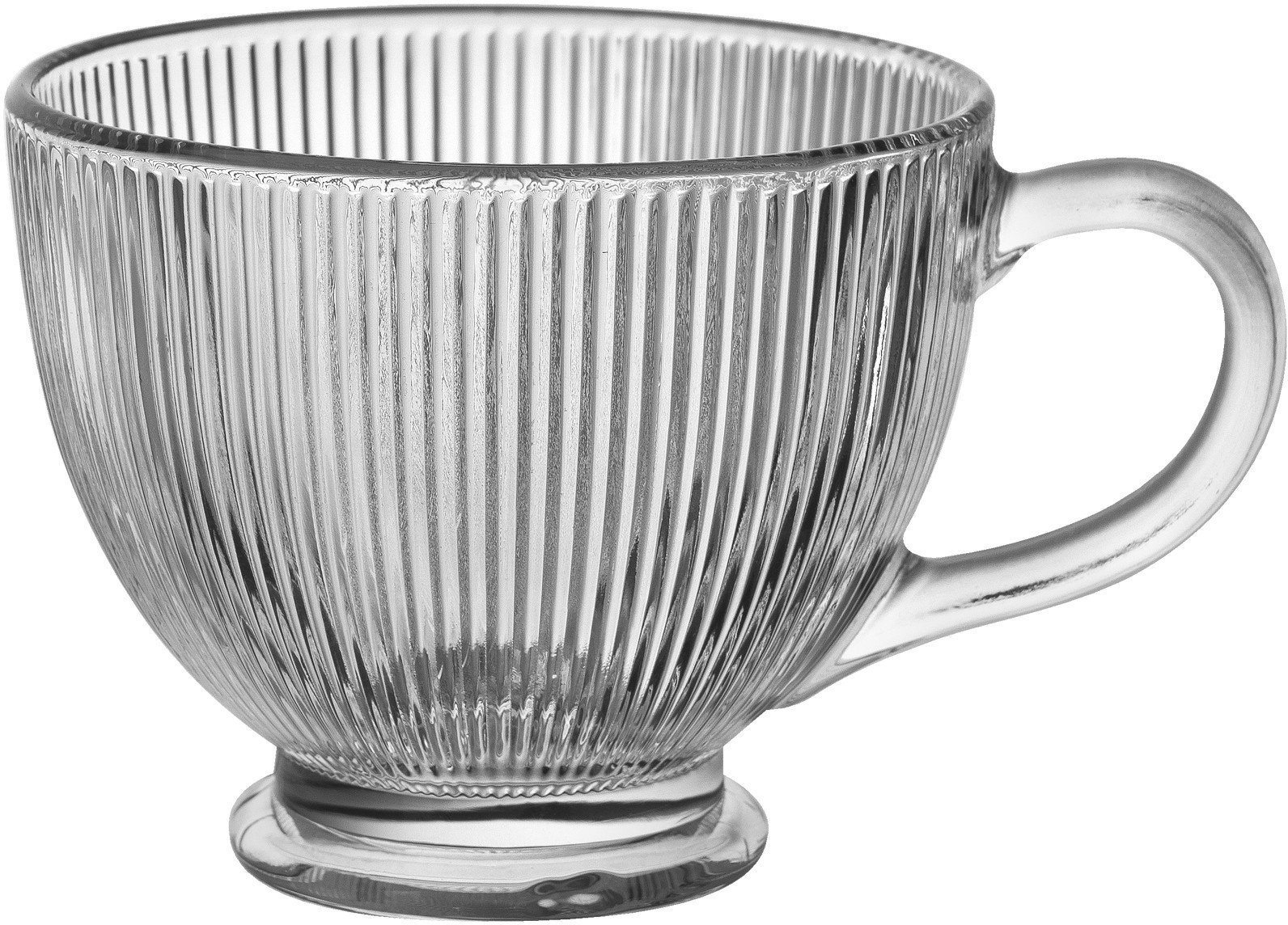 Filiżanka szklana 430 ml na stopce Selena