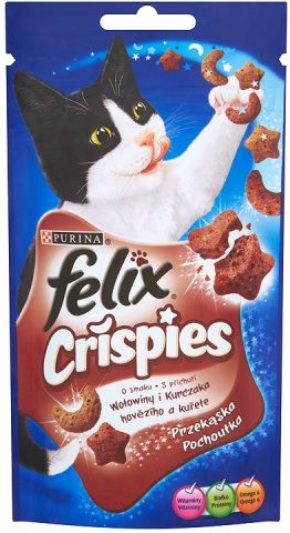 Felix Crispies Wołowina Kurczak 45g