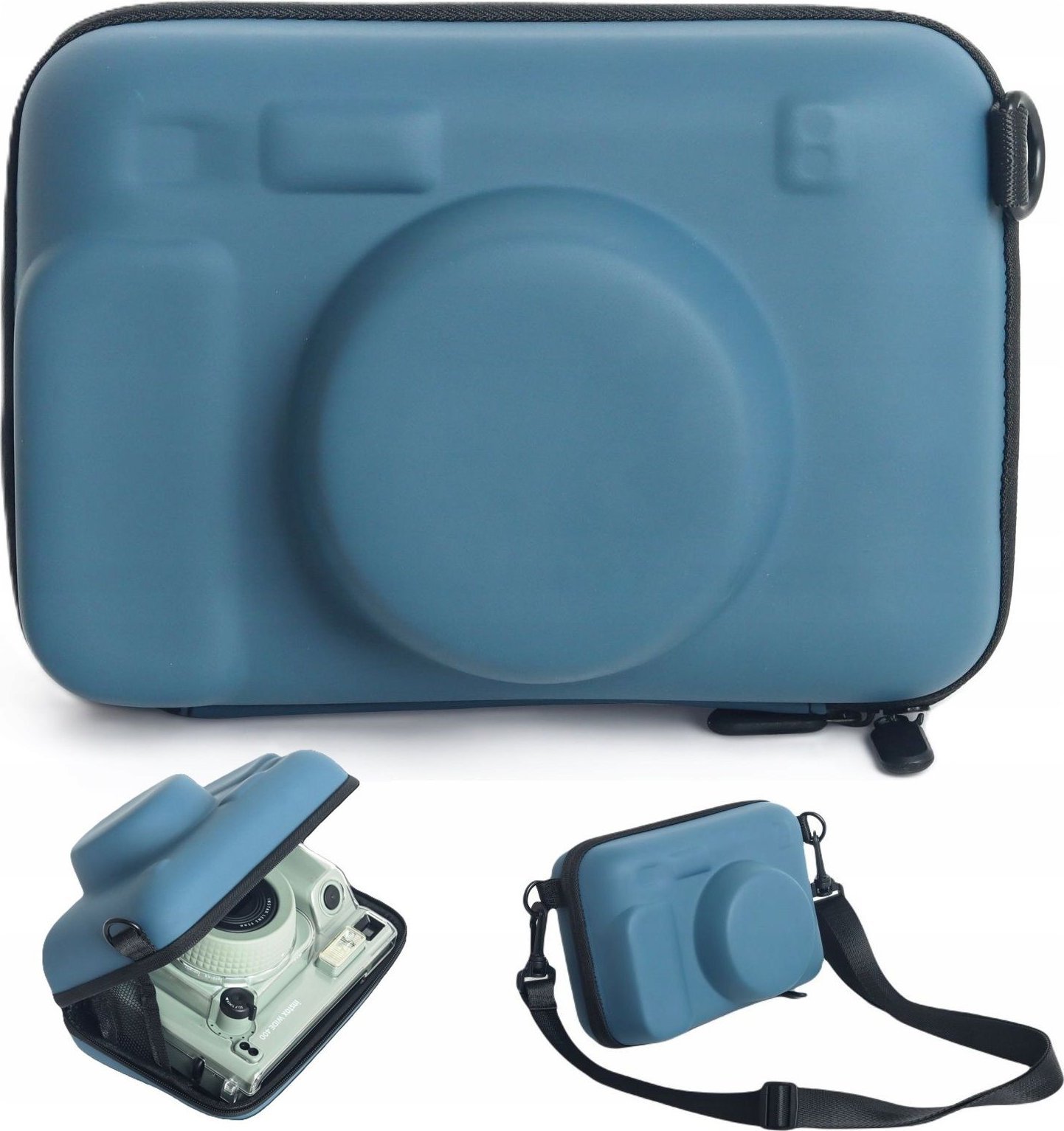 Futerał Etui Pokrowiec Hard Case Osłona Do Fuji Fujifilm Instax Wide 400 / Niebieski