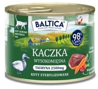 BALTICA SMAKI REGIONÓW Kot dorosły Kaczka 185g 185g
