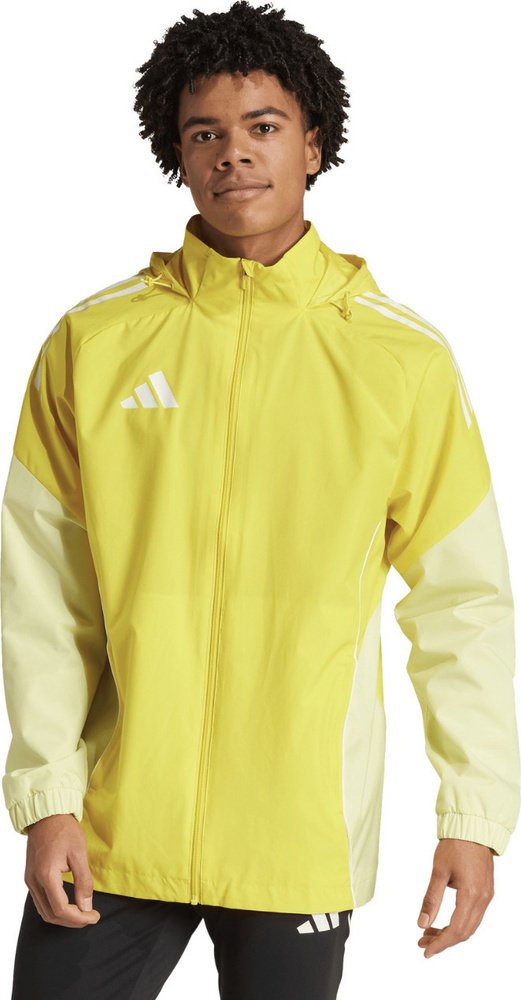 Kurtka męska Adidas Kurtka męska Tiro 25 Competition All-Weather żółta JI8958 M