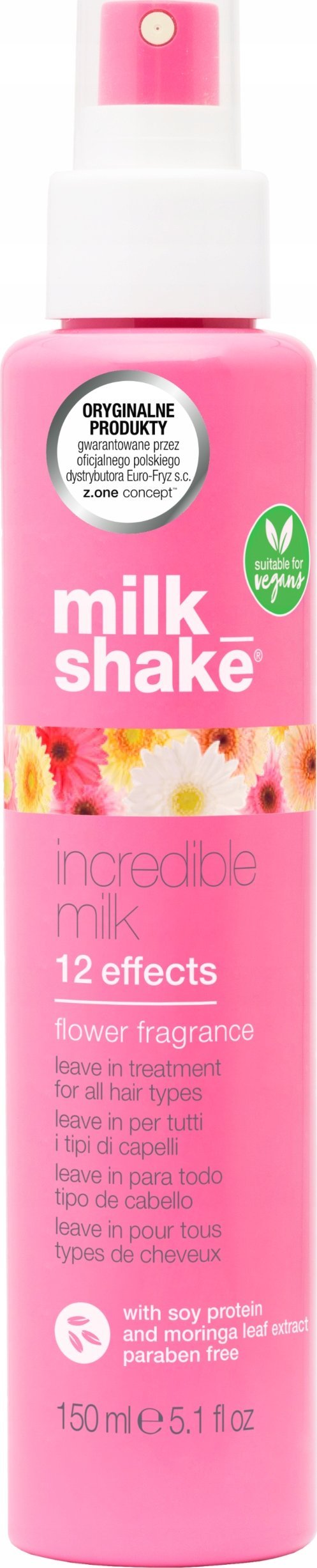 Milk Shake Milk Shake, Incredible Milk, Hair Leave-In Balm Spray, For Nourishing, 150 ml For Women