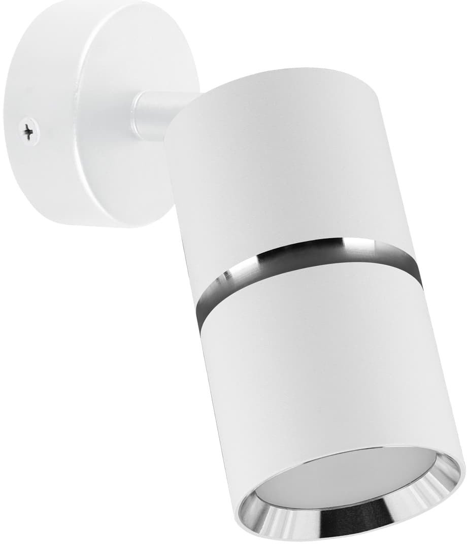 Oprawa ścienna DIOR SPT 4259 Ideus regulowana spot chrom biała