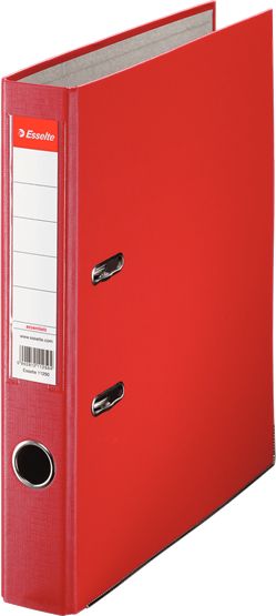 Segregator Esselte Ekonomiczny dźwigniowy A4 50mm czerwony (81193)