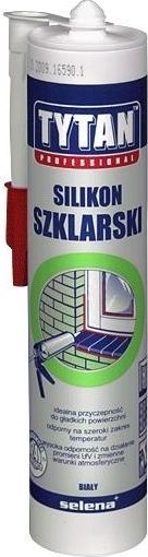 Tytan SILIKON SZKLARSKI I AKWARIOWY TYTAN 280ML CZARNY