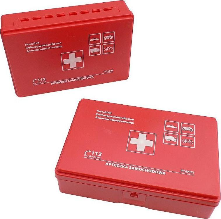 Carcommerce Apteczka Samochodowa PK Pierwszej Pomocy S3