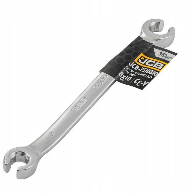 JCB Klucz oczkowy rozcięty 8mm x 10mm