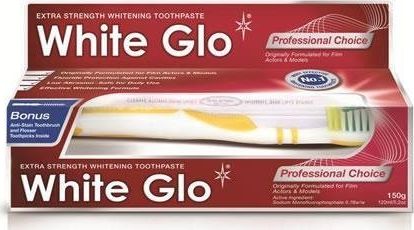 White Glo Zestaw Professional Choice pasta do zębów 100ml + szczoteczka