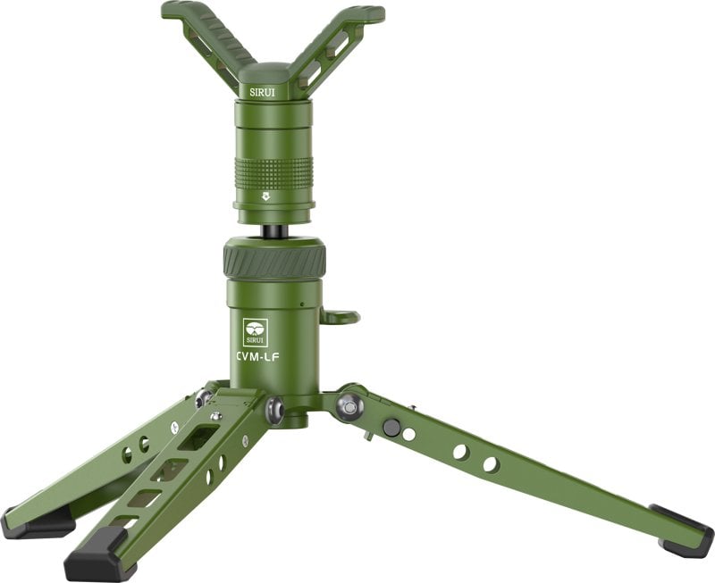 Sirui Table Tripod / Low Angle Monopod Feet & V-Shape Gun Pedal Version Green