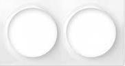 Fibaro Ramka ozdobna podwójna FG-Wx-PP-0003