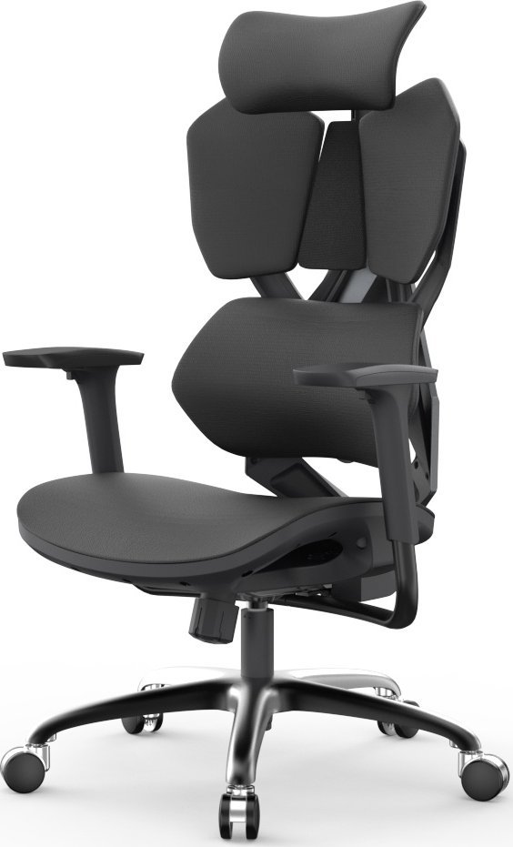 Fotel ergonomiczny gamingowy Angel Furia Black