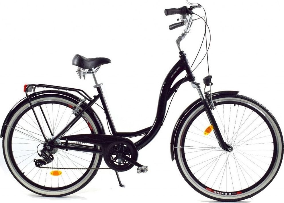 Dallas Bike Rower Dallas City Alu 26" 7spd - czarny