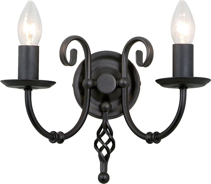 Kinkiet Elstead Kinkiet do jadalni czarny Elstead ARTISAN ART2-BLACK