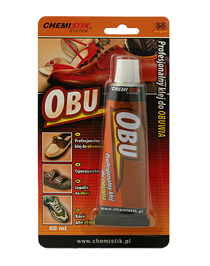 Chemistik Klej poliuretanowy OBU do reparacji obuwia, klejenia skóry, gumy 15ml