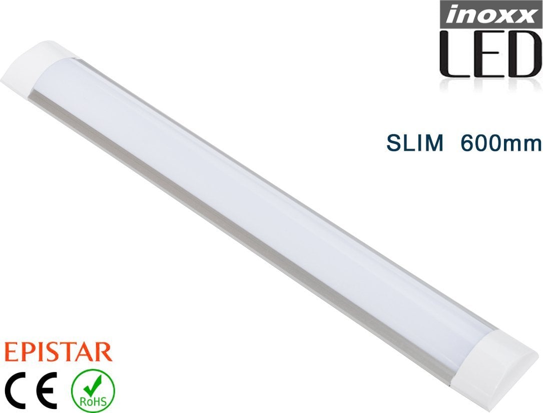 Lampa sufitowa Nvox Lampa liniowa natynkowa panel led slim 60cm 18w 6000k zimna