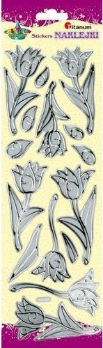 Titanum Naklejki do dekoracji Kwiaty PFH07