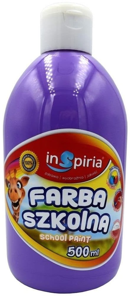 SCHEMAT Farba szkolna lawendowa 500ml