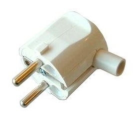 Schneider Wtyczka z uziemieniem 16A W-50K biała - W50K01