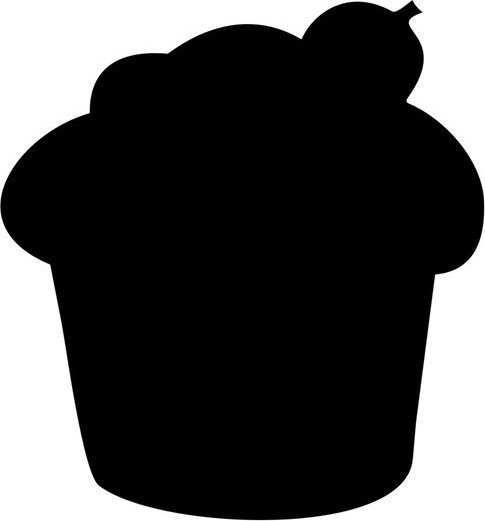 StudioCen Cenówki KREDOWE MUFFINKI 90x97mm - 10szt.