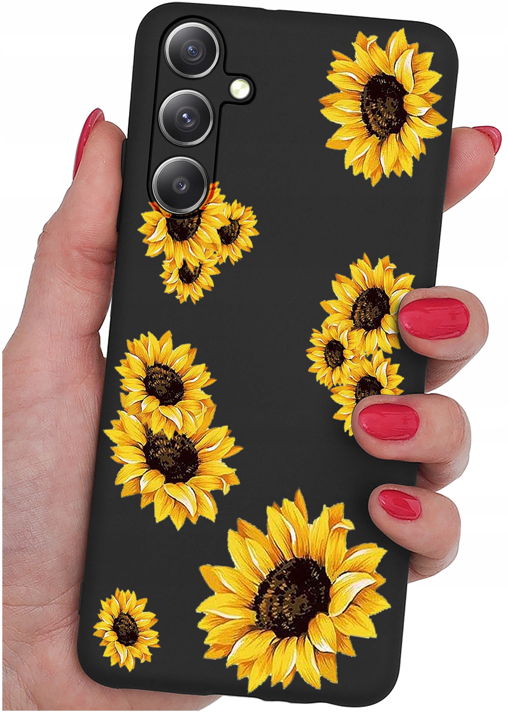 Etui do Samsung Galaxy A16 5G WZORY |SILIKONOWE MATT CASE + SZKŁO 9H