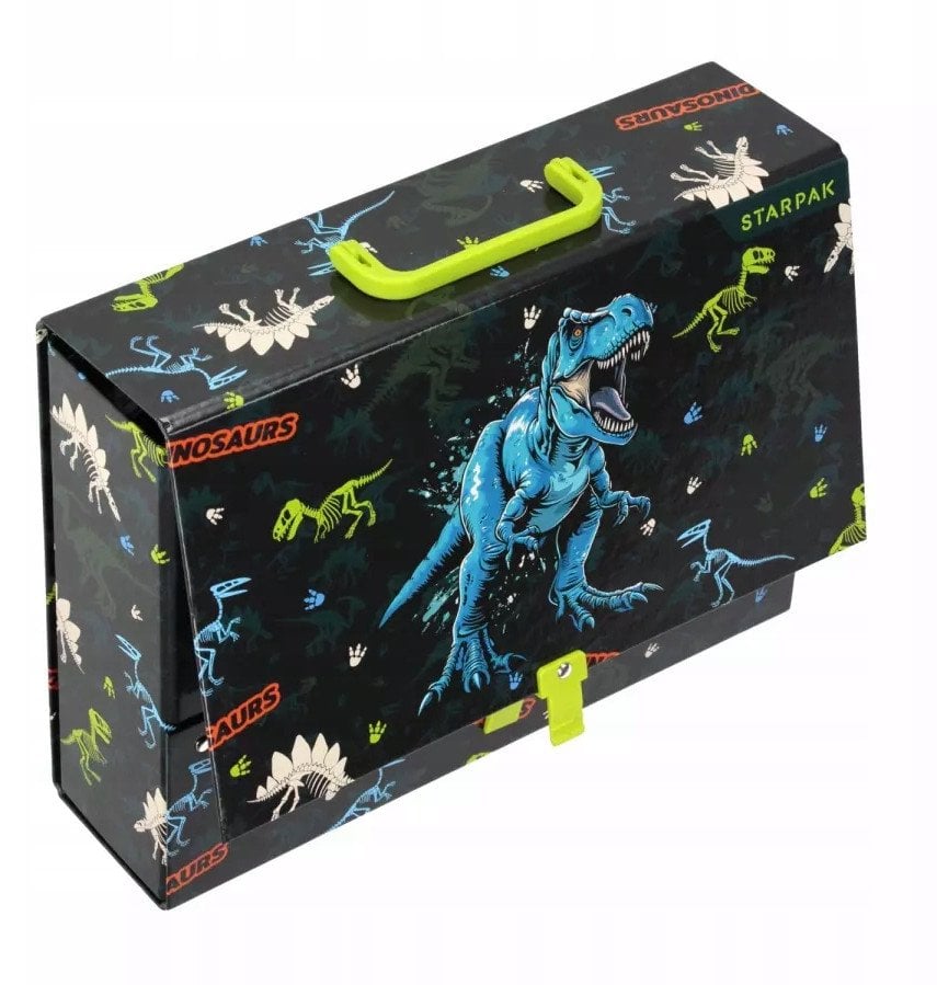 TECZKA Z RACZKA A4/95MM DINO GLOW STK PUD 1/8