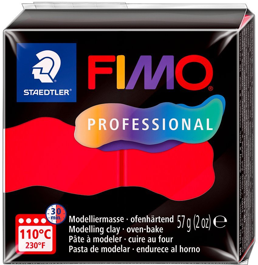 FIMO Mod.masse Fimo prof 57g rot