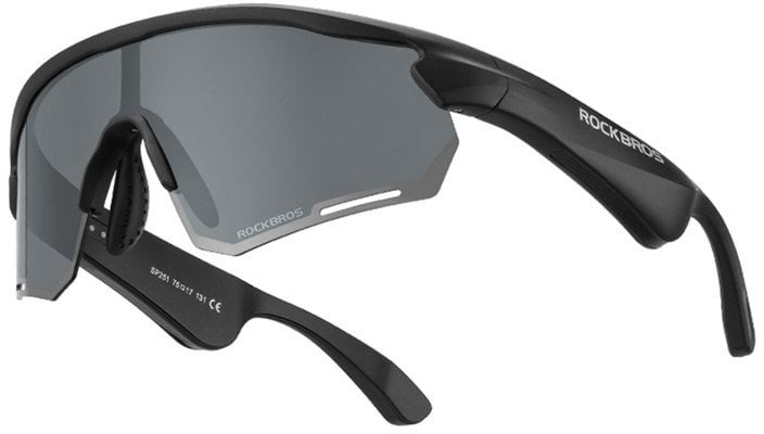 Okulary rowerowe Bluetooth z polaryzacją Rockbros SP251 (Ciemne)
